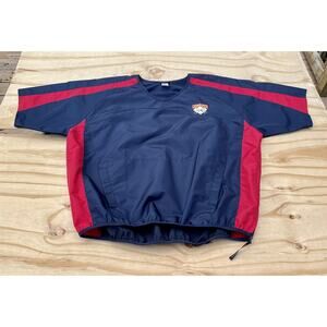 COOPERSTOWN Dream Park Baseball Batting MLB Jacket Short Sleeve Pullover SIZE XL
